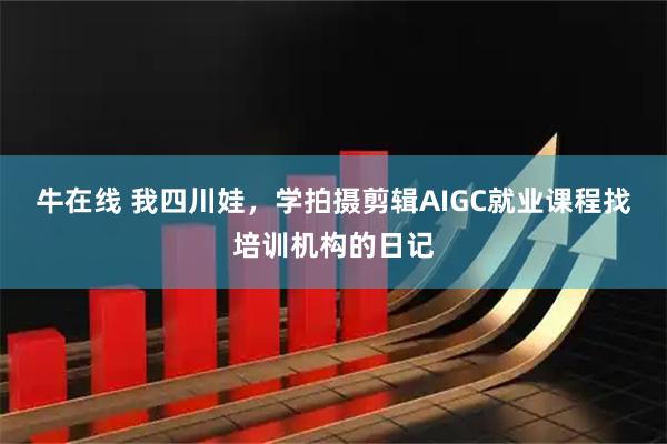 牛在线 我四川娃，学拍摄剪辑AIGC就业课程找培训机构的日记